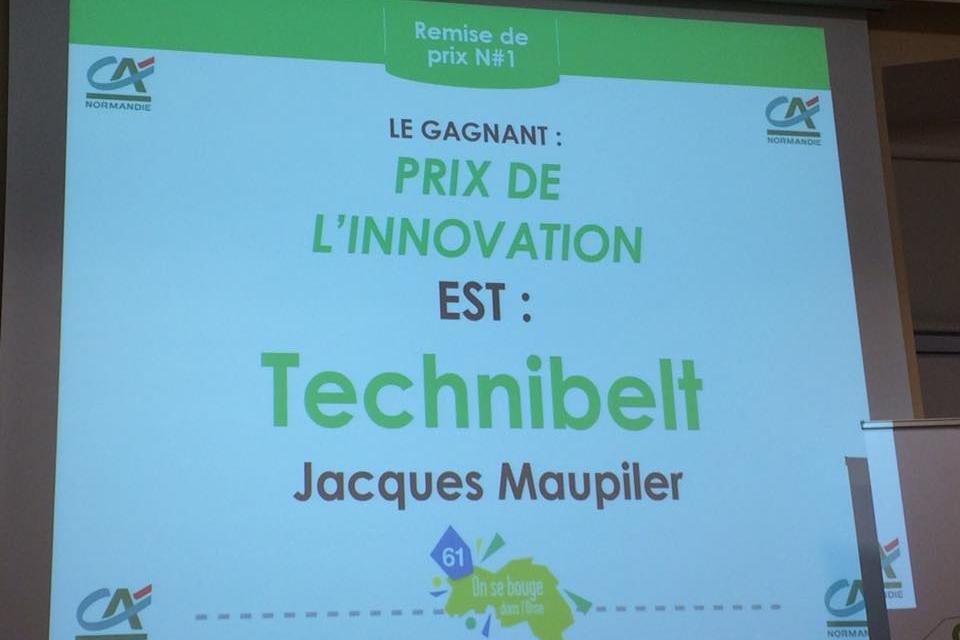 You are currently viewing TROPHÉE « ON SE BOUGE DANS L’ORNE » TECHNIBELT DÉCROCHE LE PRIX DE L’INNOVATION