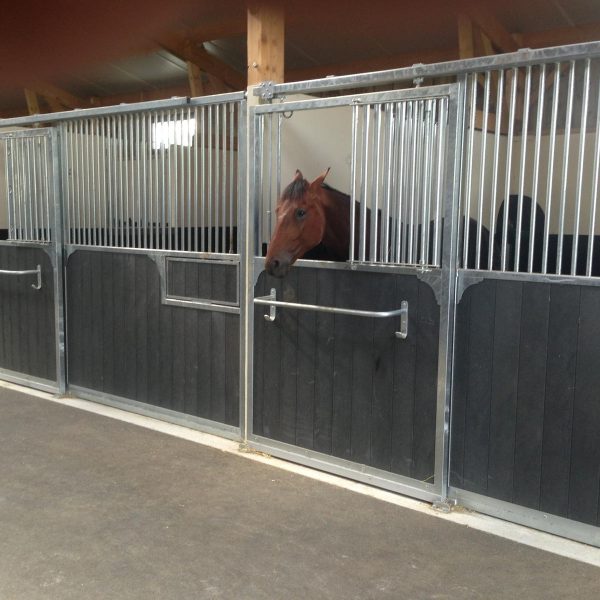 Construction de box pour chevaux